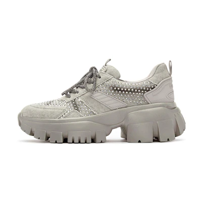 (W) Staccato Fabric Platform Low-Top 'Dad Shoe 6cm'