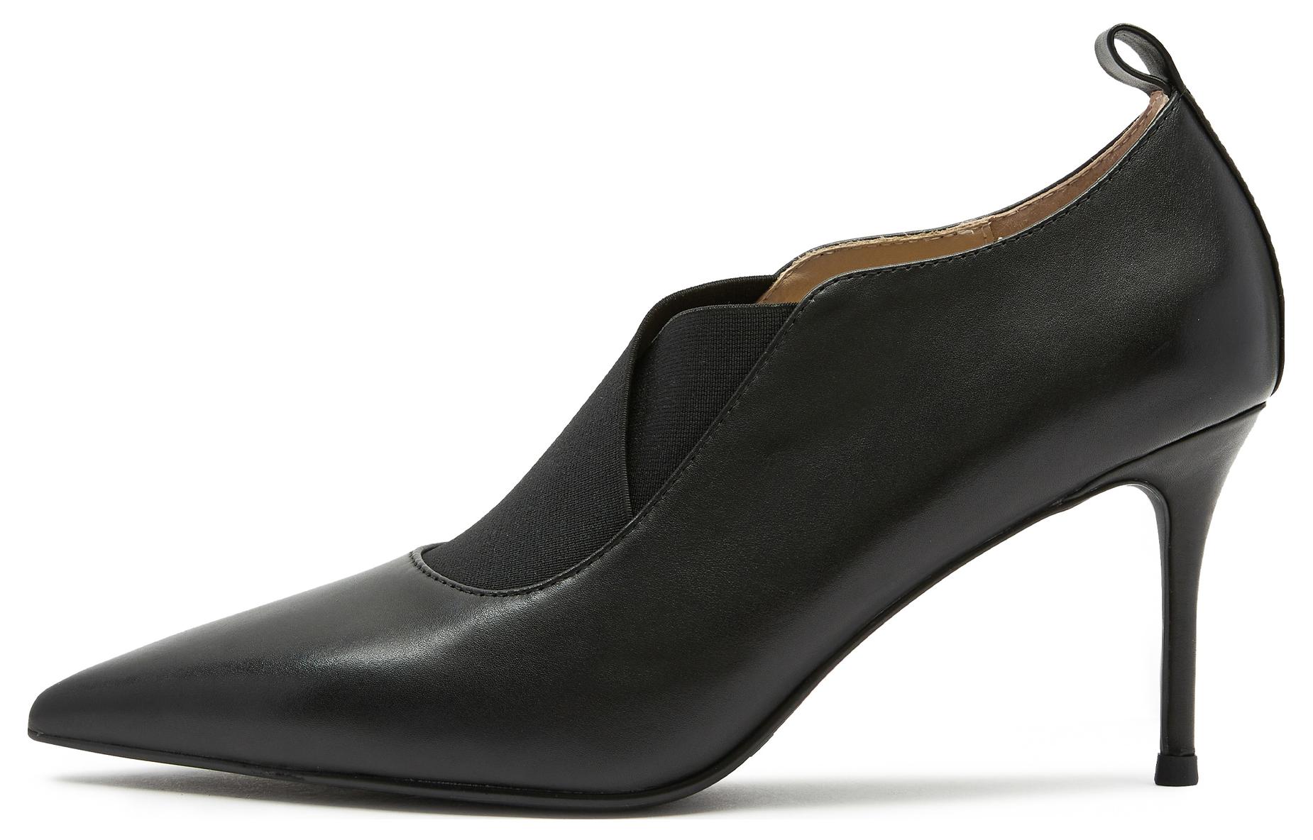 (W) Staccato Fabric Pointed Toe Casual Flats 'French Tempered'