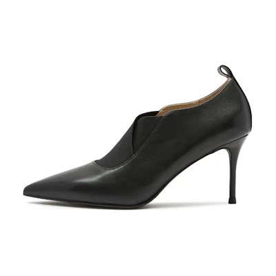 (W) Staccato Fabric Pointed Toe Casual Flats 'French Tempered'