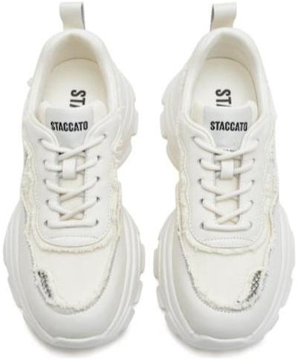 (Women) Staccato Fabric Sneakers 'Sweet Cool Chunky Dad' S2519AM3 4