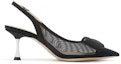 Order (W) Staccato Kain Tinggi Tumit 7cm 'Hitam' 'Tali Ikat Simpul Hujung Runcing' ED339AH3