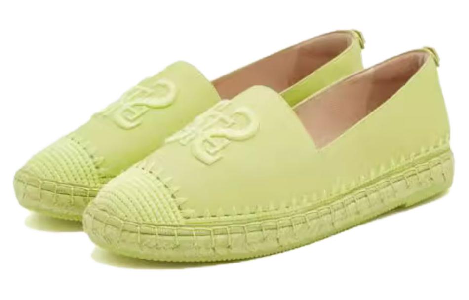 Sizing (W) 스태카토 바알리 가죽 슬립온 플랫 9UA13AA3