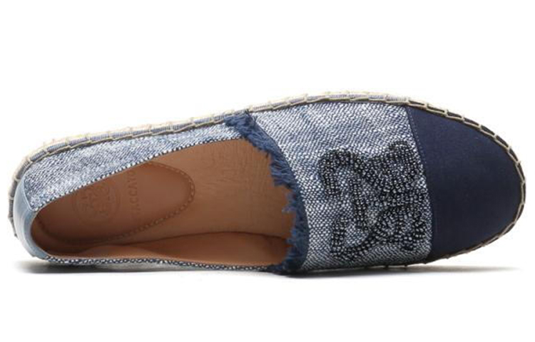 Shop (W) スタッカート・フィッシャーマンシューズ（ブルー） SZP9UA76DM1AA1