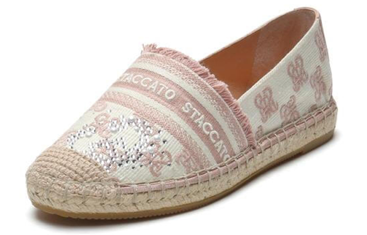 Shop (W) スタッカート フィッシャーマンシューズ (ピンク) SZP9UA77DK1AA1