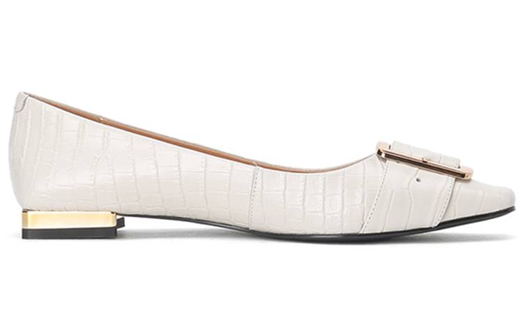 (W) Staccato Flat 'Beige Square Toe' 圖 2