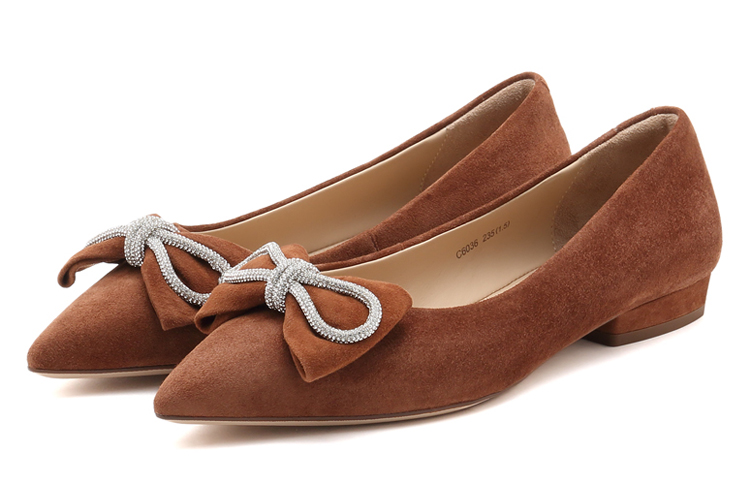 (W) Staccato Flat 'Brown Bow' 圖 3
