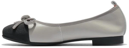 (Women) Staccato Flat 'Grey Bow' S8FY8034DP1CQ0 (Women) Staccato Flat 'Grey Bow' S8FY8034DP1CQ0