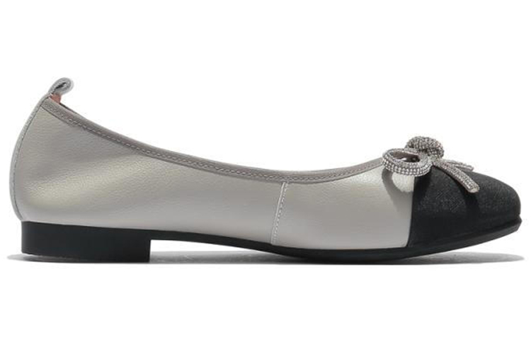(W) Staccato Flat 'Grey Bow' 圖 2