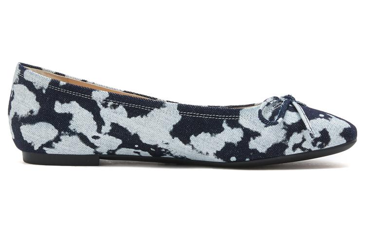 (W) Staccato Flat Casual 'Ink Splash Blue with Sweet Bow' 圖 2