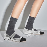 (W) (女性用) スタッカート フレンチカラーブロック フラットレザーシューズ EQH03CQ3 EQH03CQ3 Purchase (W) (女性用) スタッカート フレンチカラーブロック フラットレザーシューズ EQH03CQ3 EQH03CQ3