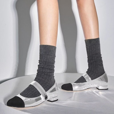 (W) Sepatu Kasual Flat Kulit Staccato 'French Color Block' EQH03CQ3 Details for (W) Sepatu Kasual Flat Kulit Staccato 'French Color Block' EQH03CQ3