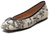 (Women) Staccato Flat Pointed Toe 'Apricot White' SZP9UR13DC1AQ1