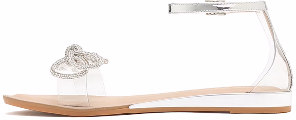 (Women) Staccato Flat Sandal 'White Silver' SZP9JI39DB1BY1 Buy (Women) Staccato Flat Sandal 'White Silver' SZP9JI39DB1BY1