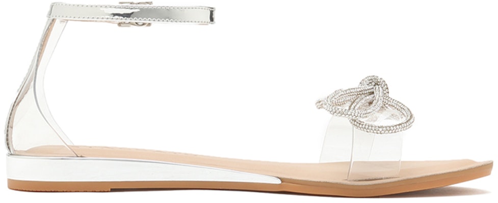 (Women) Staccato Flat Sandal 'White Silver' SZP9JI39DB1BY1 Order (Women) Staccato Flat Sandal 'White Silver' SZP9JI39DB1BY1