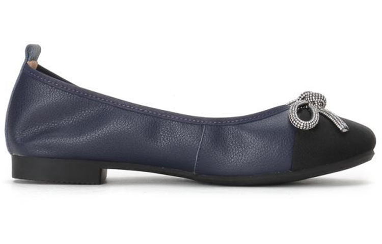 (W) Staccato Flat Shoes 'Dark Blue Bow' 圖 2