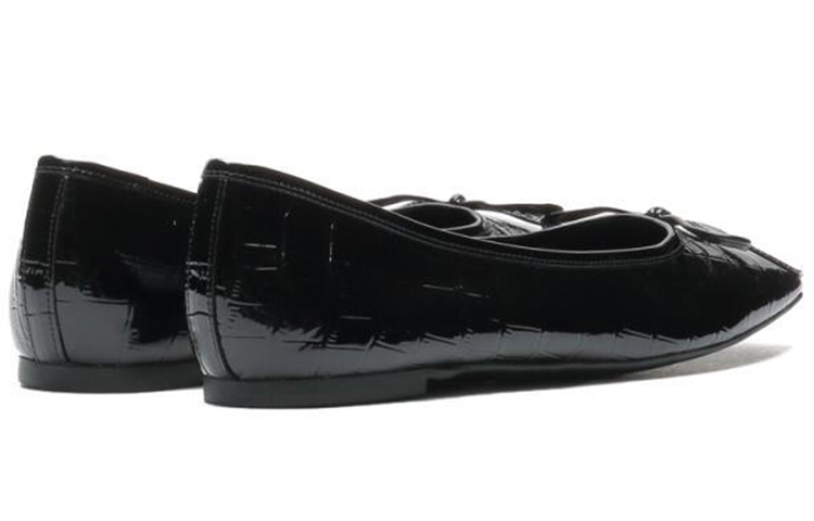 (W) Staccato Flat Square Toe 'Black' 圖 4