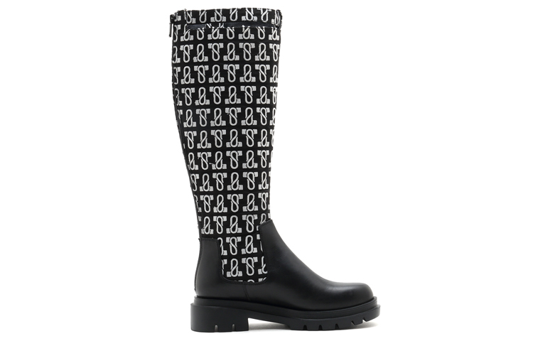 (W) Staccato High-Top Knight Boots 'Black with Colorful Prints' 圖 2