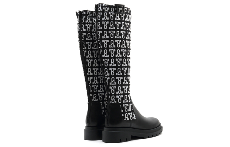(W) Staccato High-Top Knight Boots 'Black with Colorful Prints' 圖 4