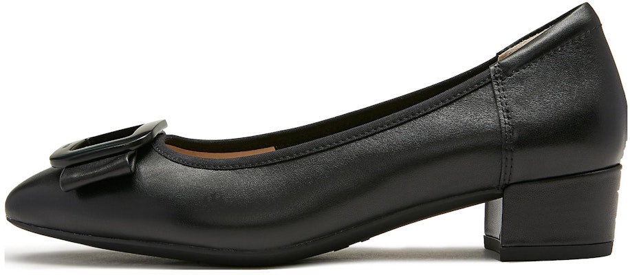 (W) Staccato Kasut Tumit Tinggi 'Kulit Hitam' EGU03CQ3 1