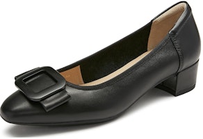 (W) Staccato Tacón Alto 'Cuero Negro' EGU03CQ3 2