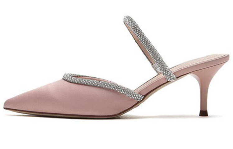 (W) Staccato High Heel 'Silk Satin Pink'