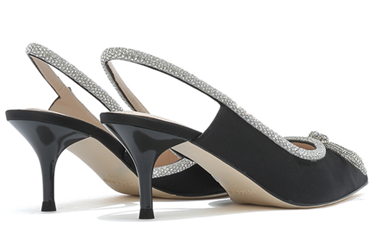 Shop (W) 斯达高 黑色蝴蝶结高跟鞋 SZP9NW40DU1AH1