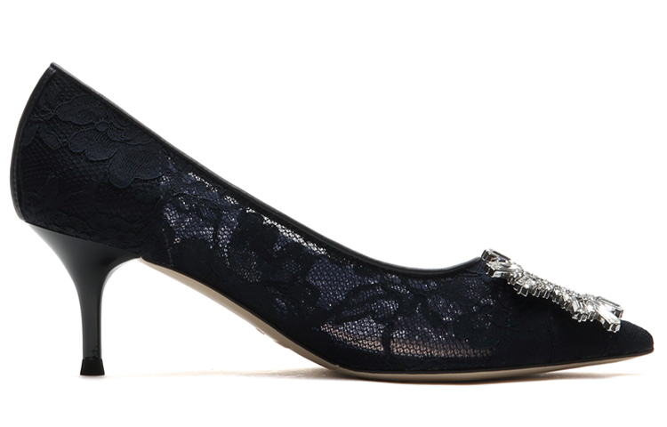 Order (Women) Staccato High Heel Lace Pumps 'Blue Rhinestone' SZP9NW47DM1AQ1