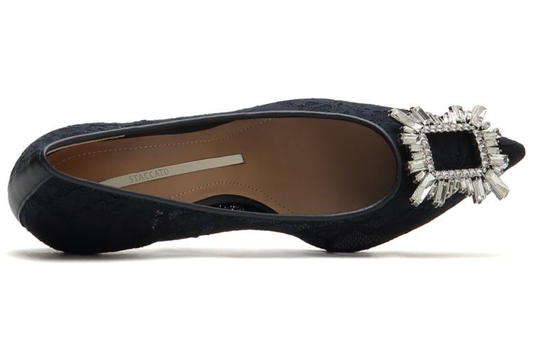 Shop (Women) Staccato High Heel Lace Pumps 'Blue Rhinestone' SZP9NW47DM1AQ1