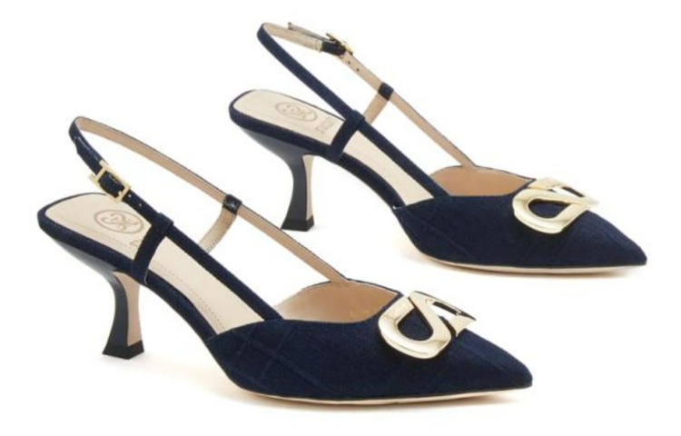 (W) Staccato High Heel Pointed Toe 6.5cm 'Deep Blue Note' 圖 3
