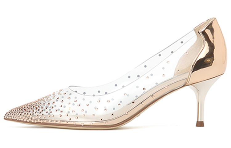 (W) Staccato High Heel Pumps 'Pink Gold'