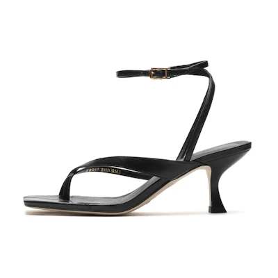 (W) Staccato High Heel Sandal 'Black Strap'