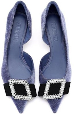 (W) Staccato Tumit Tinggi 'Kelip Bunga Laut Berlian Safir Mewah' EDK53CQ3 Lookbook (W) Staccato Tumit Tinggi 'Kelip Bunga Laut Berlian Safir Mewah' EDK53CQ3