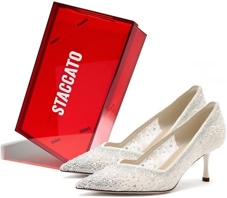 (W) Staccato High Heels 'Starlight Fairy Lace' Sepatu Heels Wanita Payet Bintang ED379CQ3 1