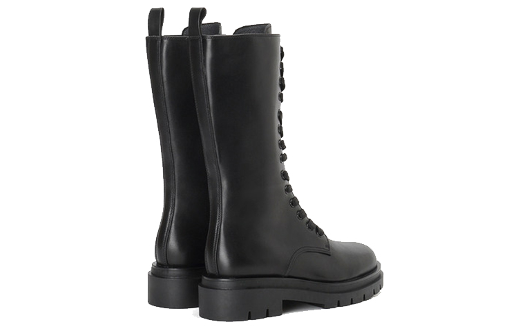 Shop (W) Staccato Ins 'Kasut Boot Martin Hitam Ramping Trendy' SZP9YJ03DU1DS0