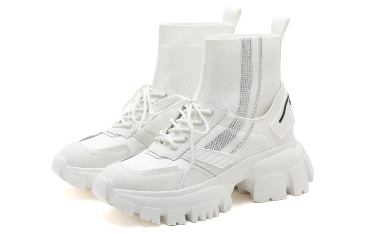 Lookbook (Women) Staccato Lace-Up 'White Chunky Sole Dad Shoe' SZPECE04DA1CD1