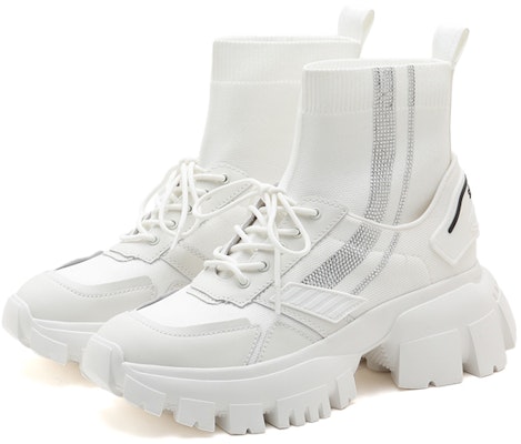 (Women) Staccato Lace-Up 'White Chunky Sole Dad Shoe' SZPECE04DA1CD1 Lookbook (Women) Staccato Lace-Up 'White Chunky Sole Dad Shoe' SZPECE04DA1CD1