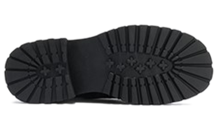 (W) Staccato Lace-Up British Style Chunky Heel Martens Boots 'Black' 圖 5