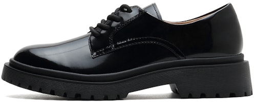 (Women) Staccato Lace-up Casual Oxford 'Creamy British Black' SZP9VL26DU1CM1 (Women) Staccato Lace-up Casual Oxford 'Creamy British Black' SZP9VL26DU1CM1