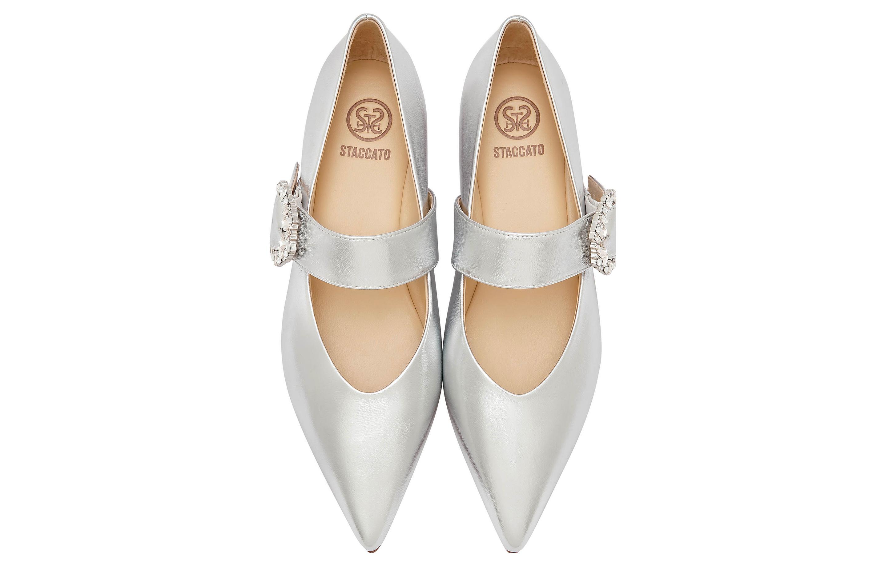 Cheap (W) Staccato Kulit 'Gaya Peri Flats Runcing' S2861CQ3