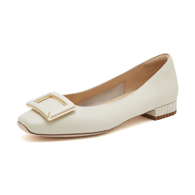 (W) Staccato Leather 'French Commuter Slip-On'