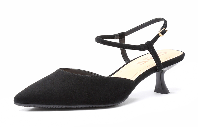 Shop (W) Staccato Kulit 'Sepatu Tumit Kucing Santai Trendy' EGK08AH3