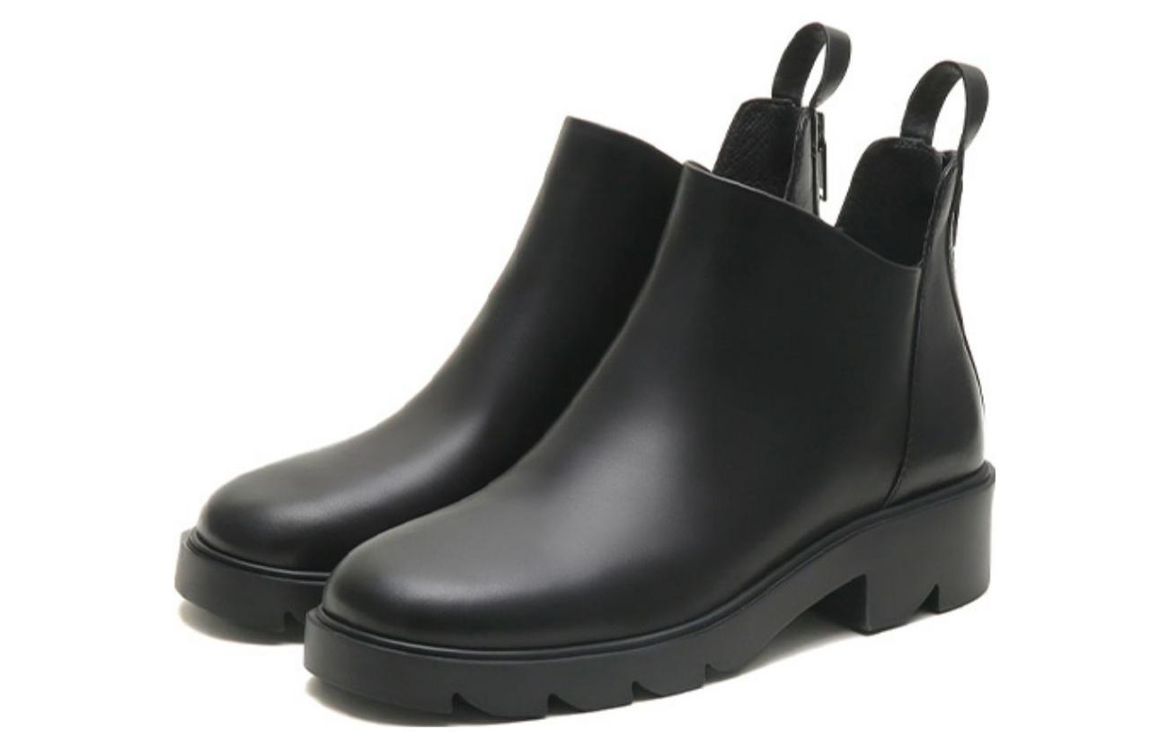 Order (W) Botines de Cuero Staccato 'Estilo Británico con Tacón Grueso' EEY02DD2