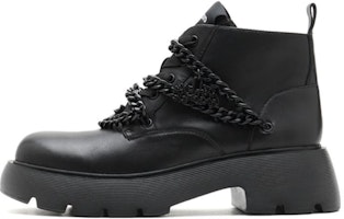 (Women) Staccato Leather Ankle Boot 'Outdoor Casual Black' EBV09CD1 (Women) Staccato Leather Ankle Boot 'Outdoor Casual Black' EBV09CD1