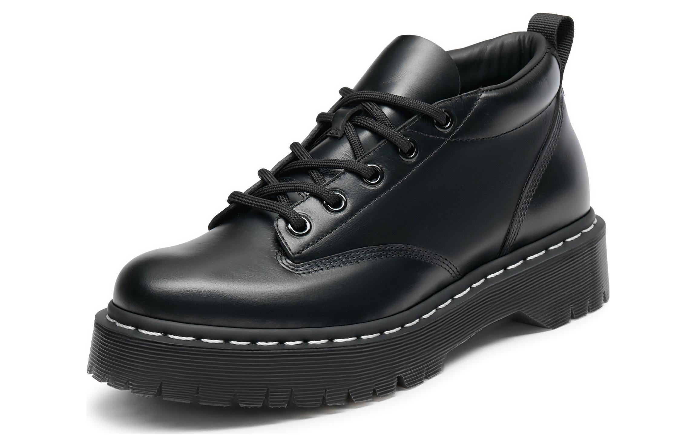 Order (W) Staccato Sepatu Boots Kulit Pergelangan 'Gentleman Black' Pria S2101CD3