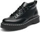 Order (W) Staccato Sepatu Boots Kulit Pergelangan 'Gentleman Black' Pria S2101CD3