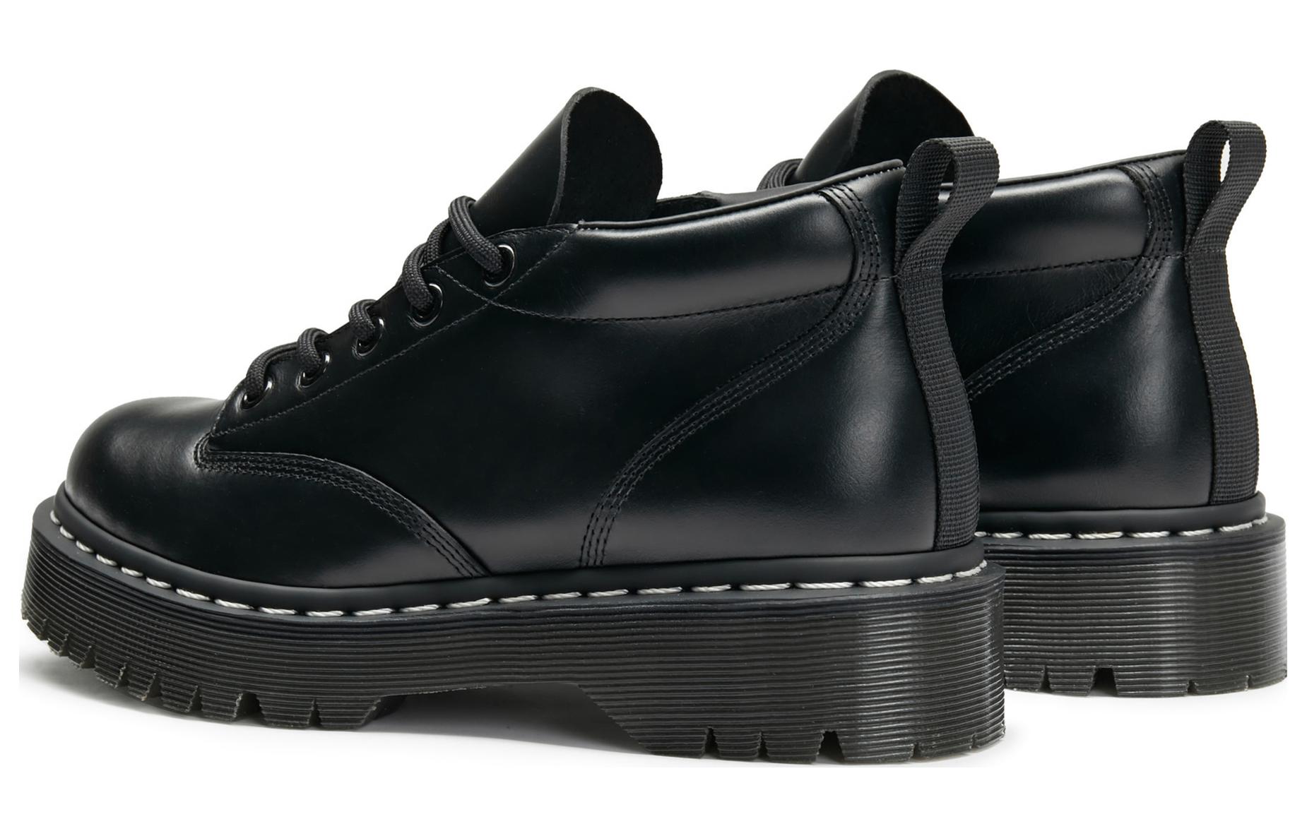 Shop (W) Staccato Sepatu Boots Kulit Pergelangan 'Gentleman Black' Pria S2101CD3
