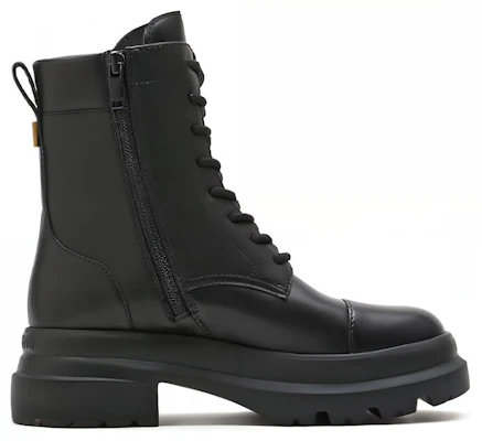 (W) Staccato Sepatu Kulit Hitam 'Martin Pendek Gaya Inggris' EF309DZ2 Order (W) Staccato Sepatu Kulit Hitam 'Martin Pendek Gaya Inggris' EF309DZ2