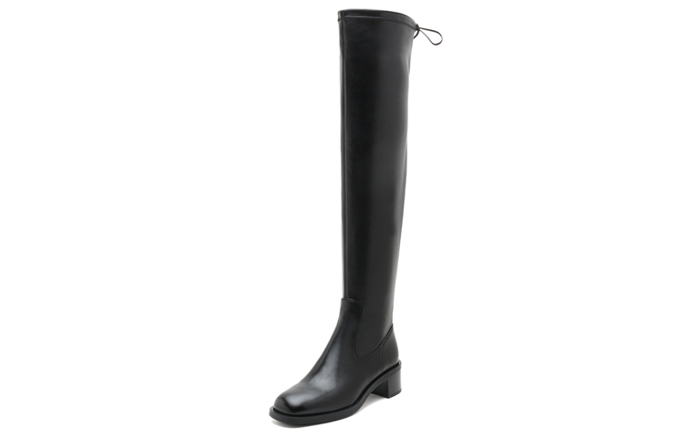 Lookbook (Women) Staccato Leather Boots 'Black' 'Sweet Cool High-Top' SZPEC507DU1DC1