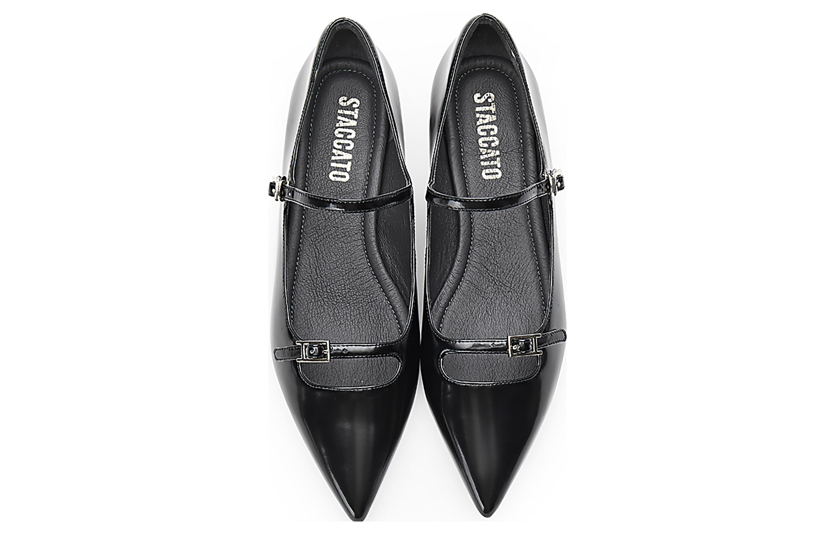 (W) Staccato Leather Casual Flats 'French Versatile Pointed Toe' 圖 3