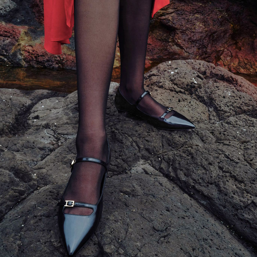 (W) Staccato Leather Casual Flats 'French Versatile Pointed Toe' 圖 7